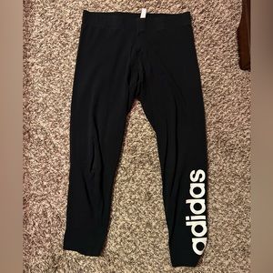 Adidas black leggings